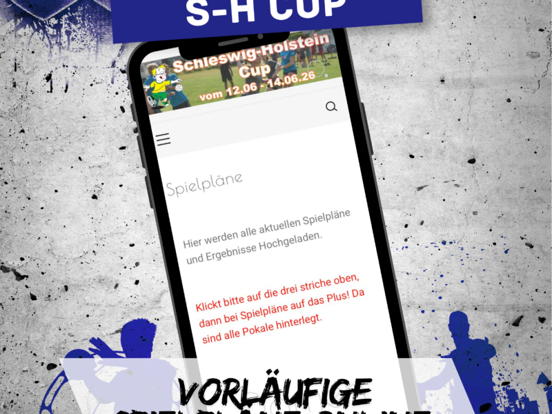 Vorläufige Spielpläne hier Online